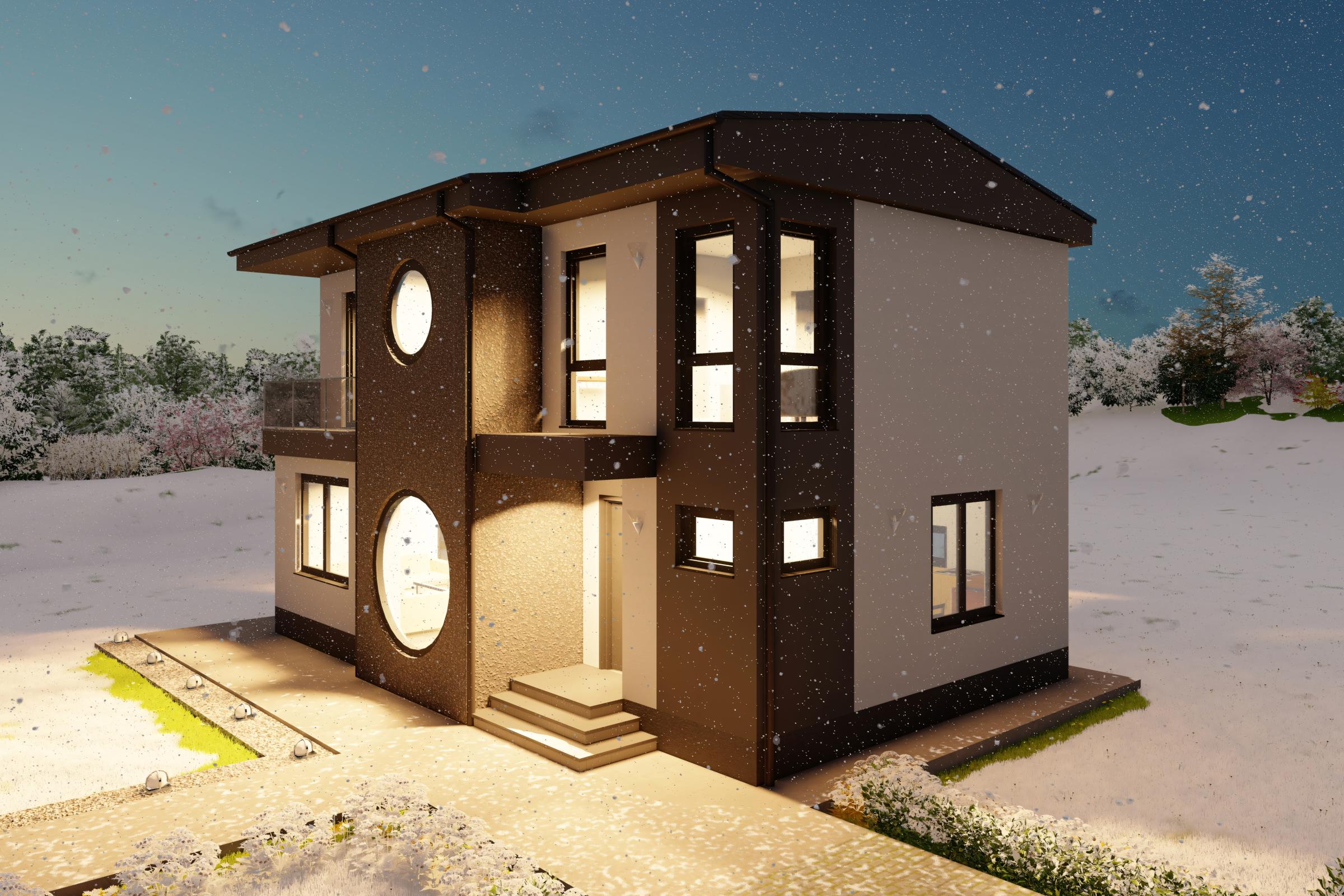 Costuri construcții case pe schelet metalic